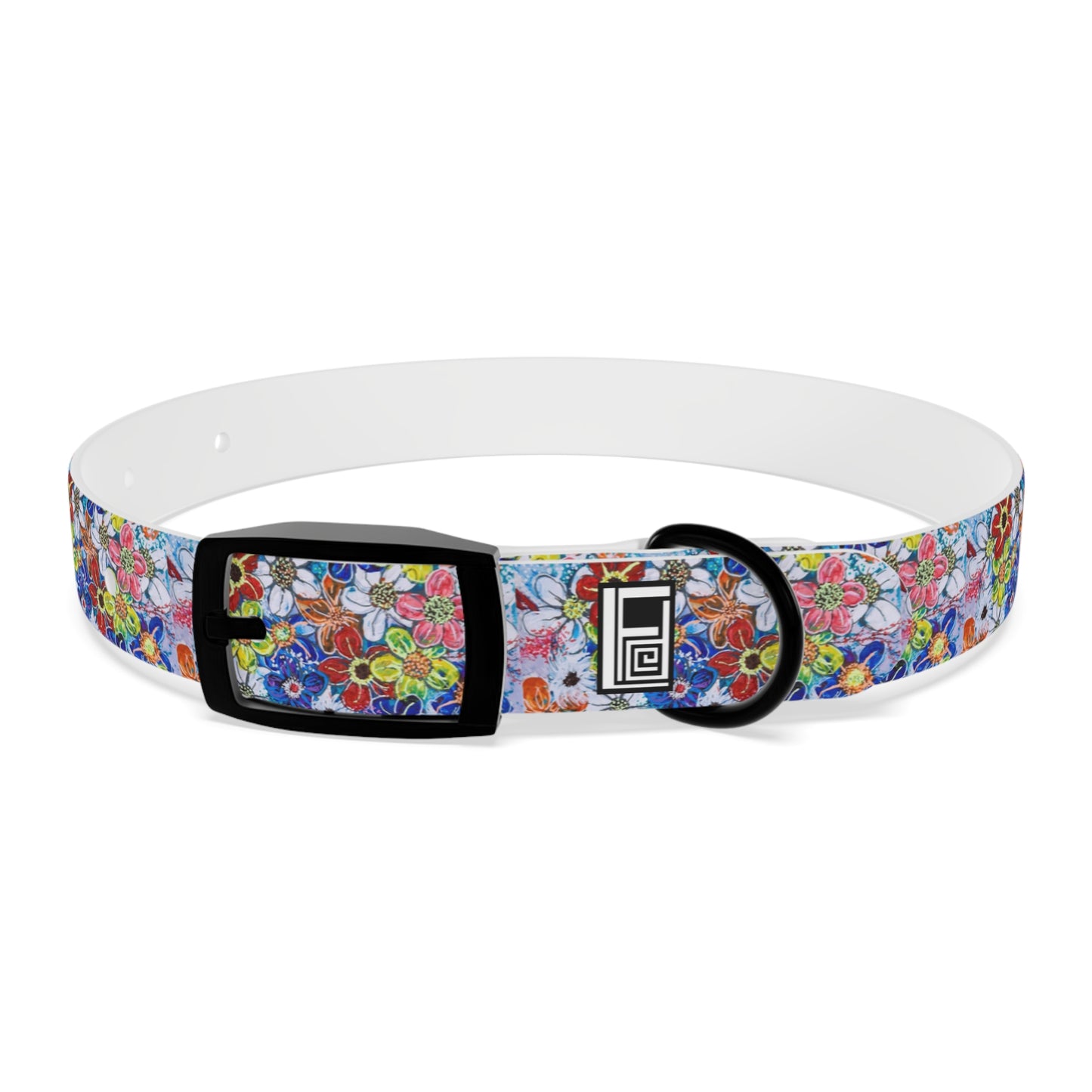 Dog Collar - No. 240 - Flowers