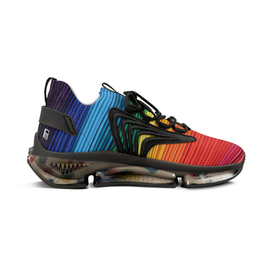 Men's Mesh Sneakers - No. 305 - Rainbow