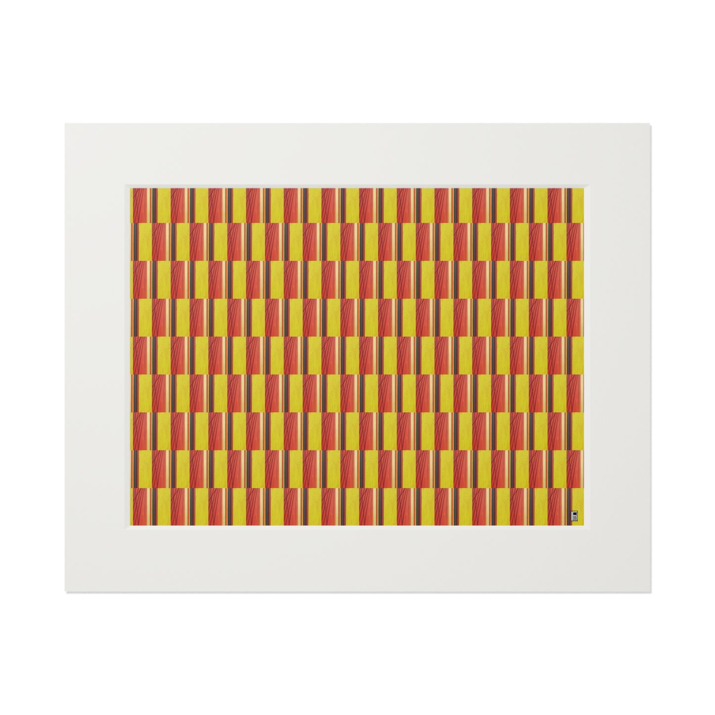 Fine Art Print (Cardboard Frame) - No. 130 - Sunrise Pattern