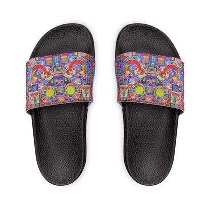 Children's Sliders - No. 260 - Multicoloured Abstract