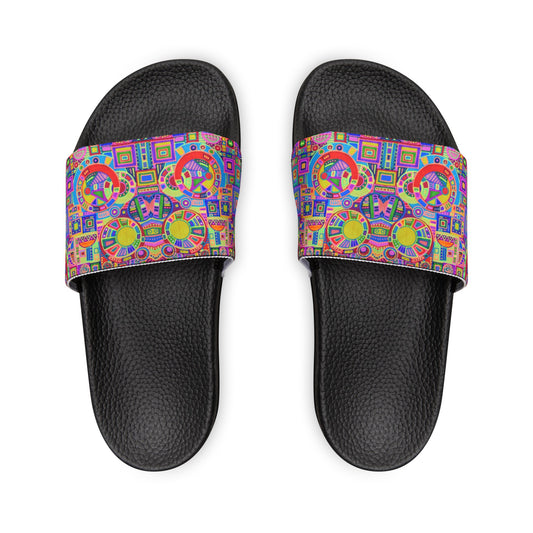 Children's Sliders - No. 260 - Multicoloured Abstract