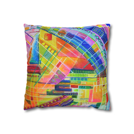 Cushion Pillow Case - No. 234 - Water Colour Abstract