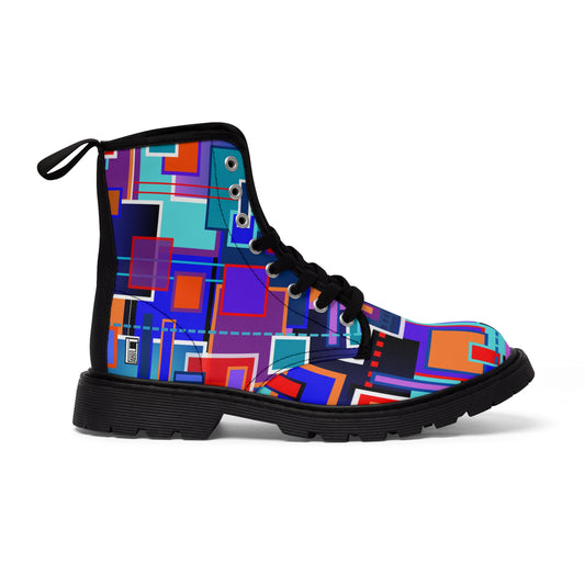 Women's Canvas Boots - No. 233  - Squared 1