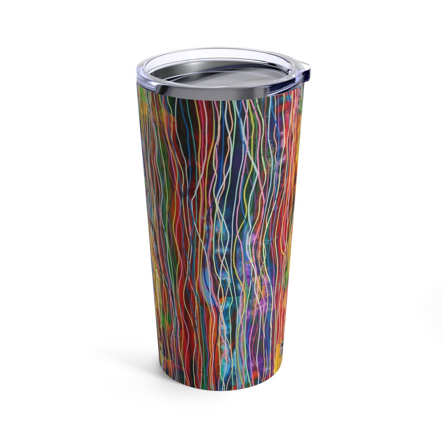 Tumbler 20oz - No.  236 - By Irish Artist Fiona de Lacy - Multicoloured