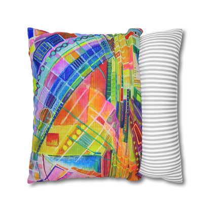 Cushion Pillow Case - No. 234 - Water Colour Abstract