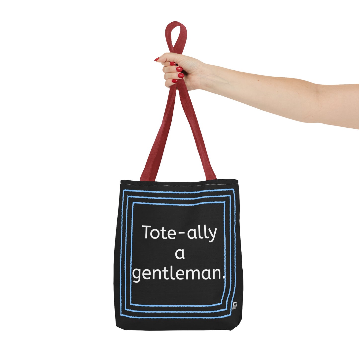 Tote Bag - No. X3 - Tote-ally a gentleman