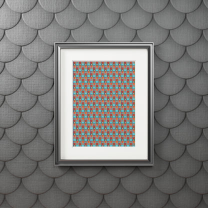 Fine Art Print (Cardboard Frame) - No. 133 - Dyslexic B