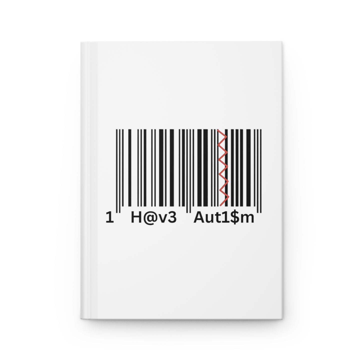 Hardcover Journal Matte (Lined) - No. 310 - 'I Have Autism' - By Irish Artist Fiona de Lacy