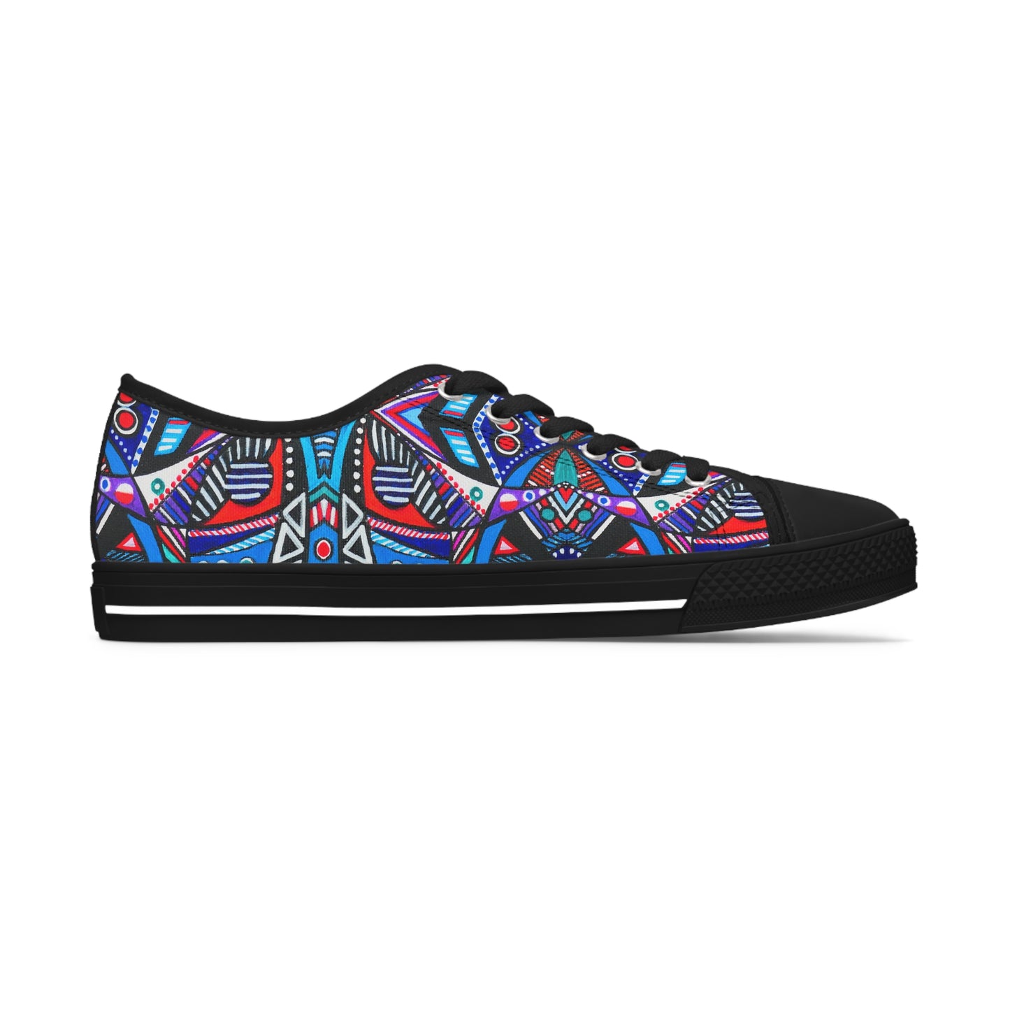 Women's Low Top Sneakers, - No.292 - Abstract