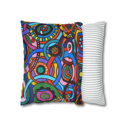 Cushion Pillow Case - No. 221 - 'Interlinked'