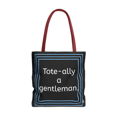 Tote Bag - No. X3 - Tote-ally a gentleman