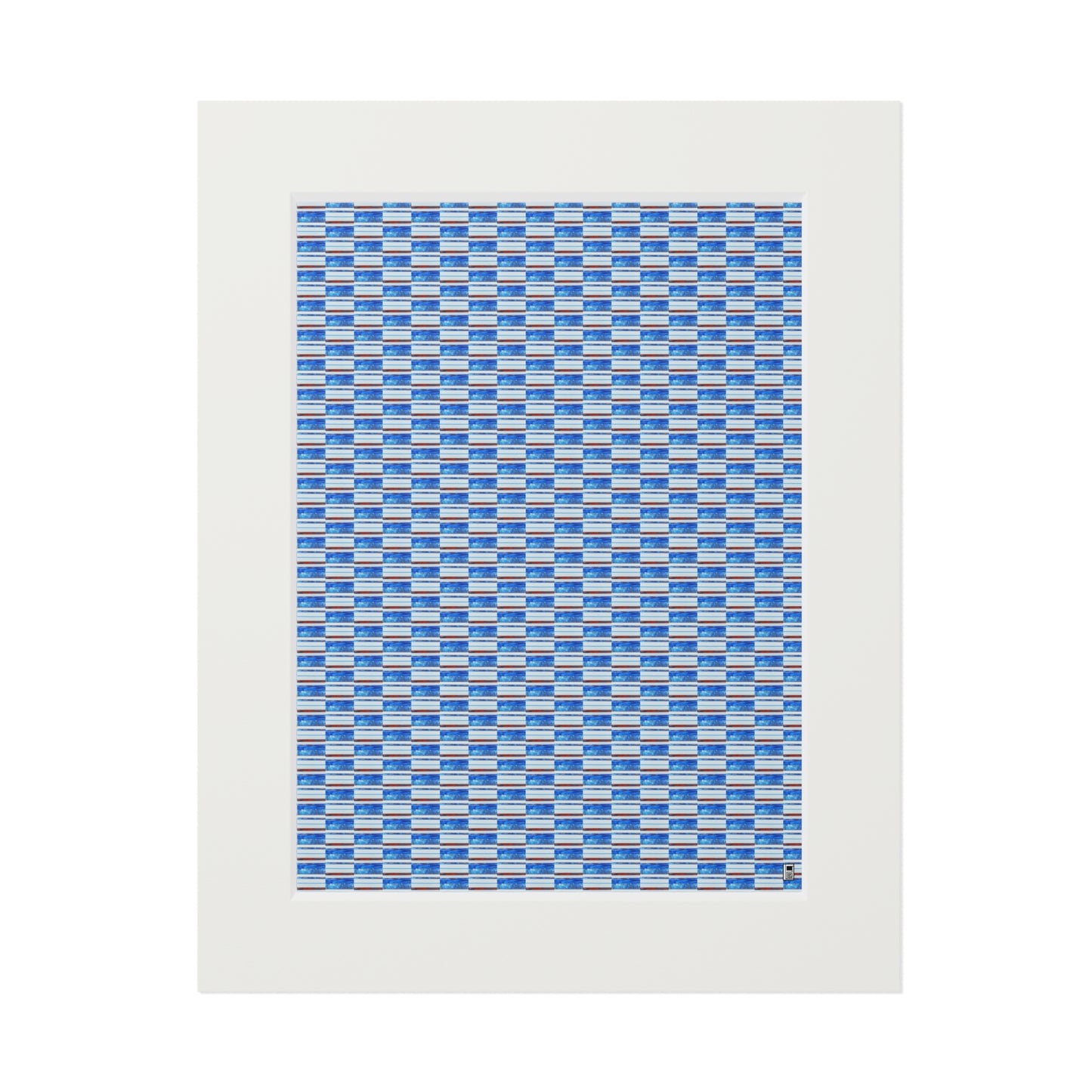 Fine Art Print (Cardboard Frame) - No. 140 - 'Thin Blue Line'