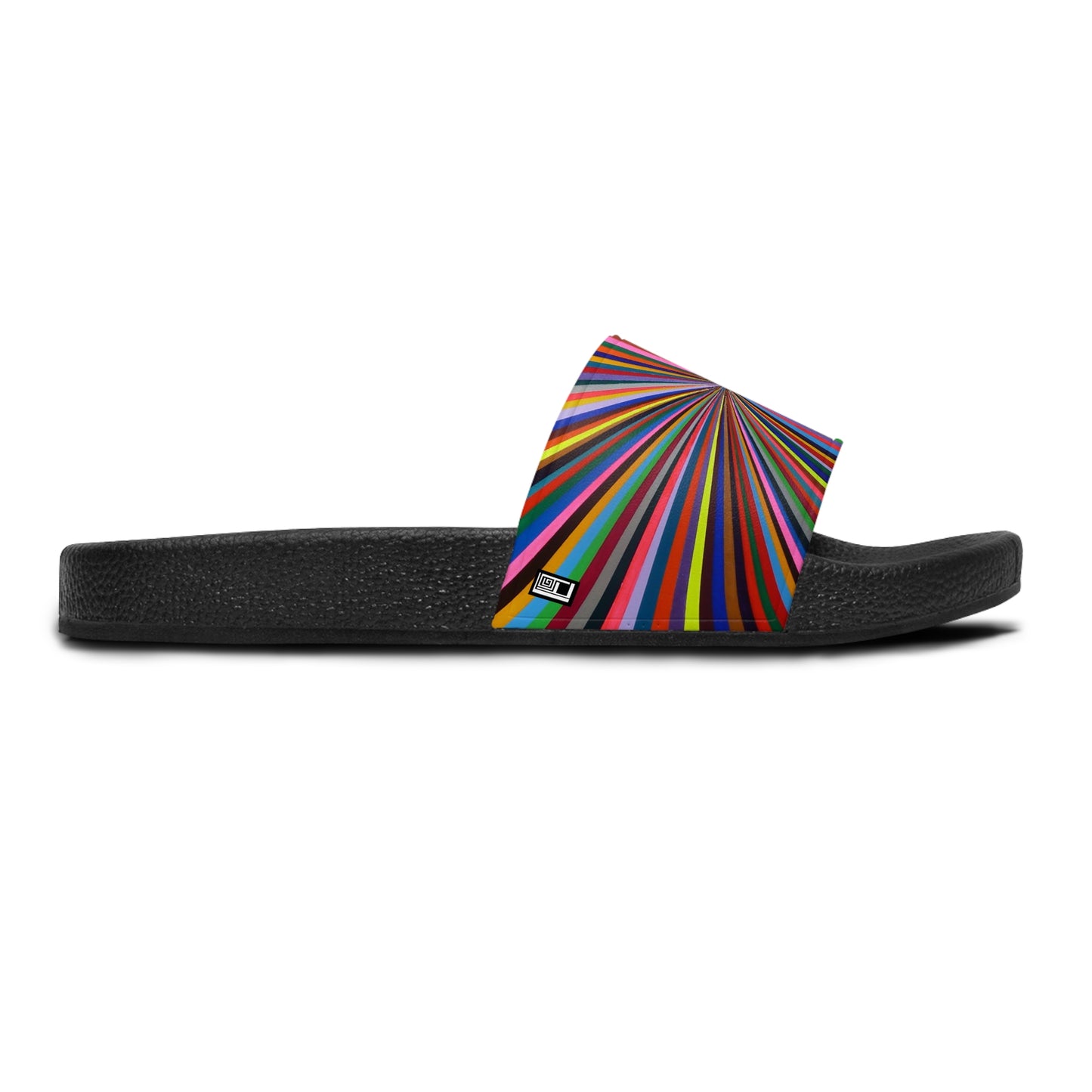 Women's Slide Sandals - No. 205 - 'Spectrum' - By Irish Artist Fiona de Lacy