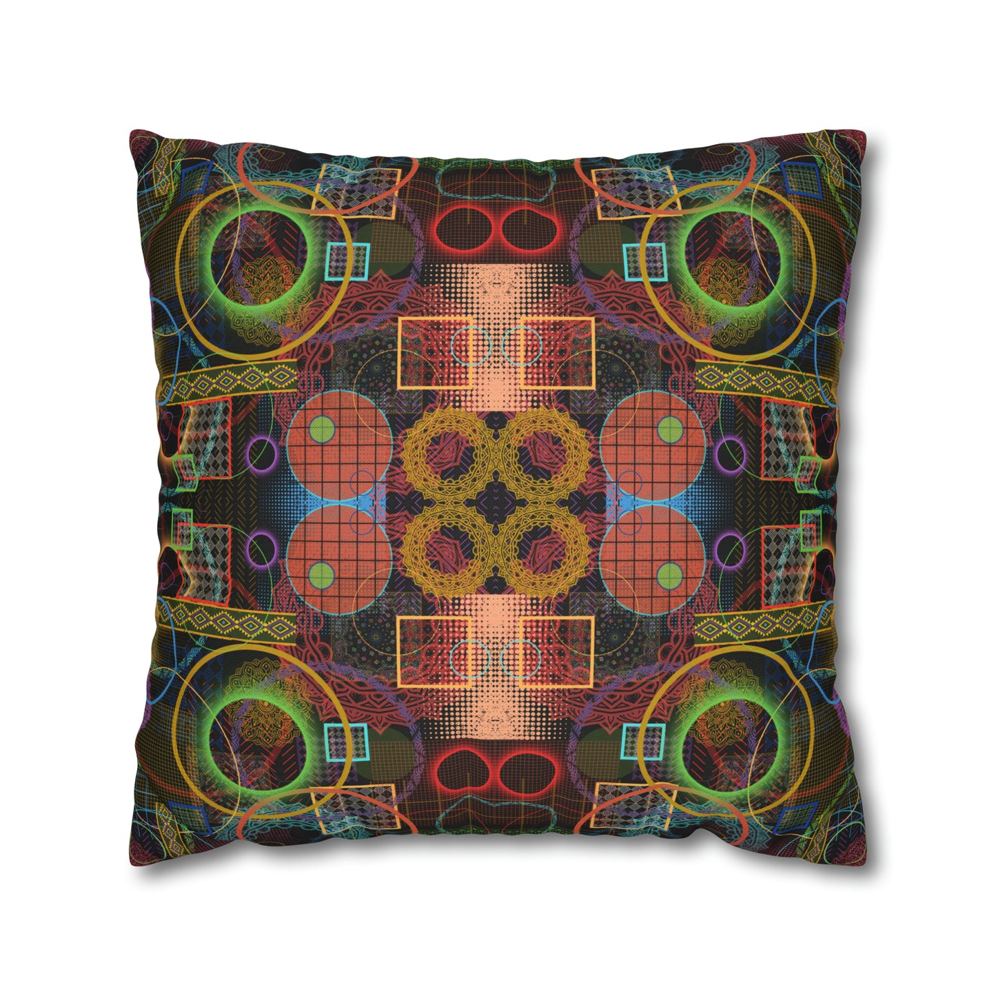 Cushion Pillow Case - No. 299 - Multicolour Abstract