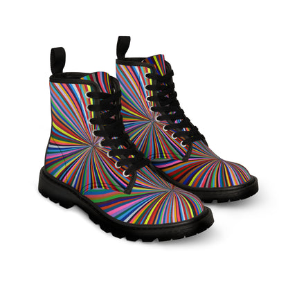 Women's Canvas Boots No. 205  - 'Spectrum'