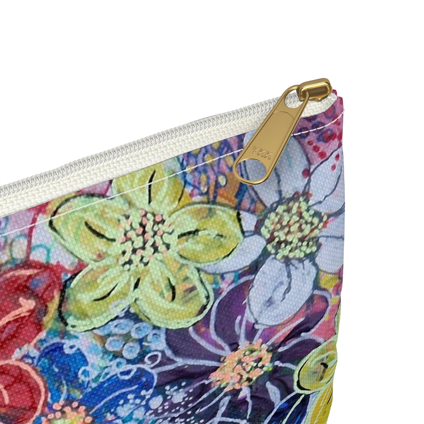 Make Up Bag - No. 241 - Flowers on Pink
