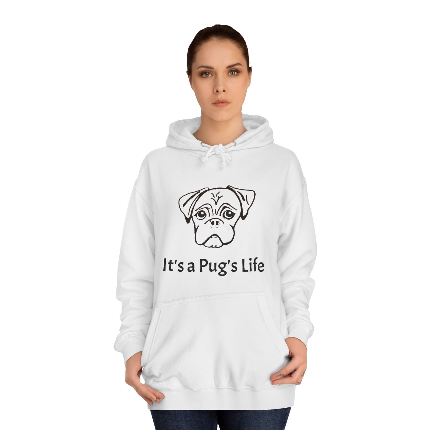 Unisex College Hoodie - PUG