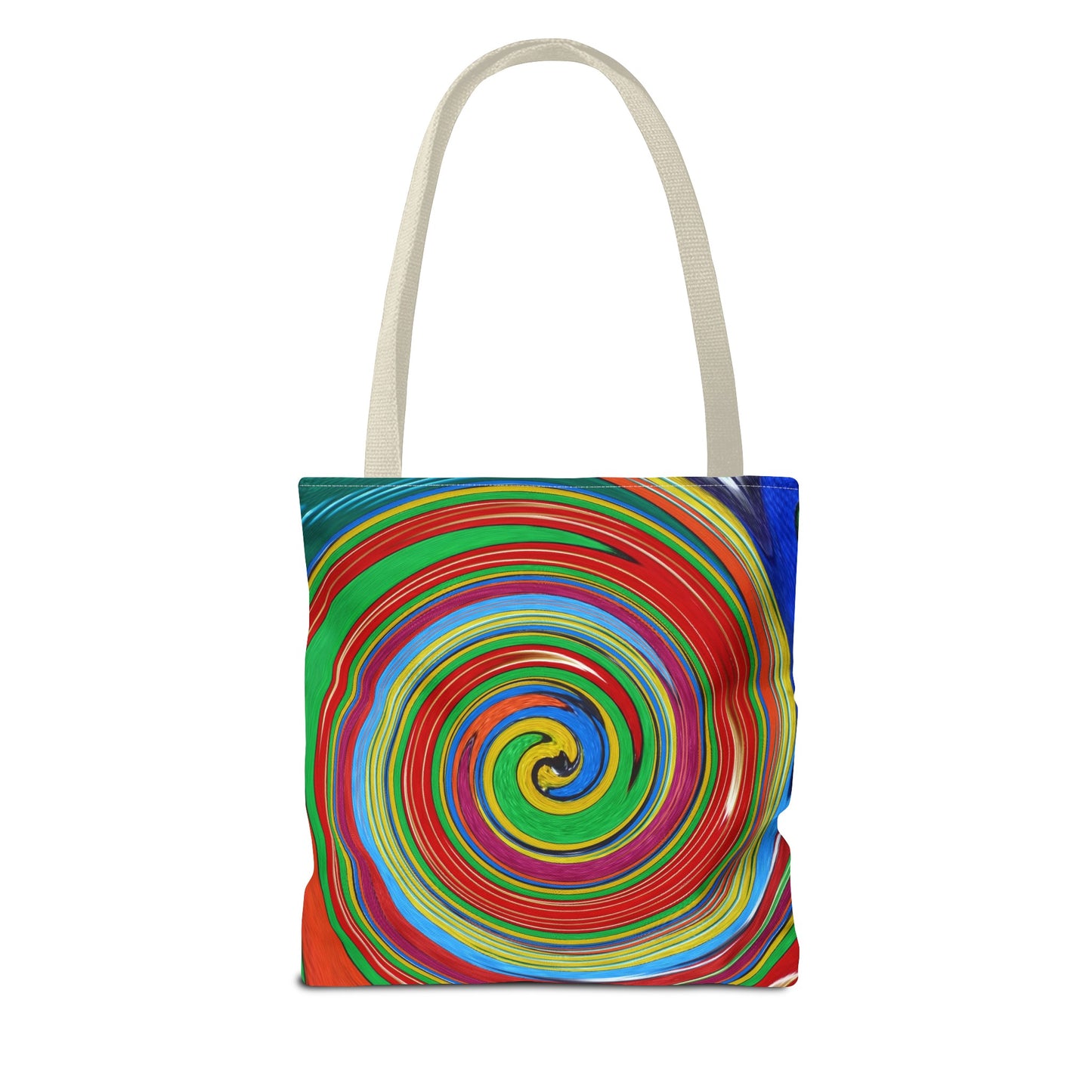 Tote Bag  - No.303 - 'Swirl Blue & Orange'