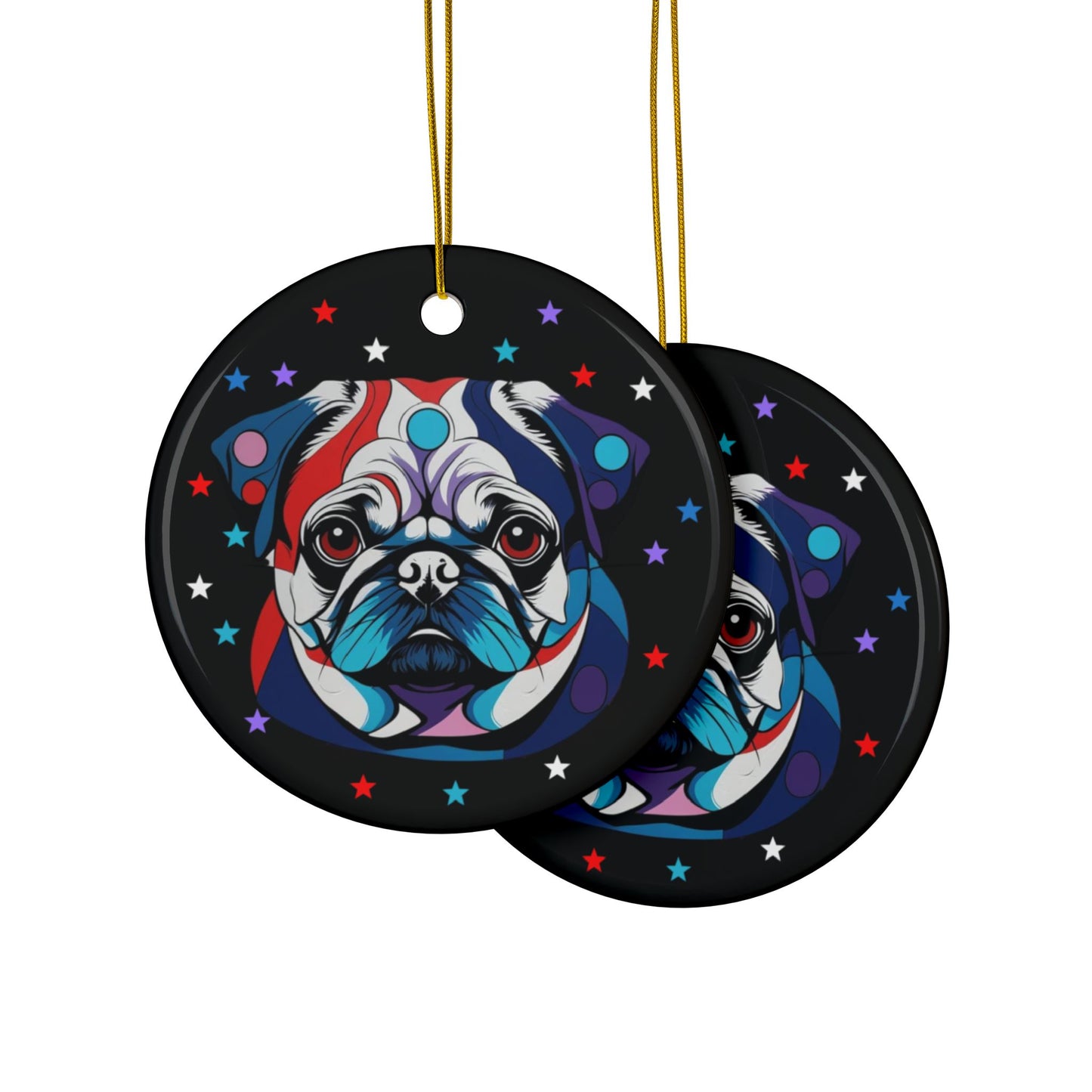 Ceramic Ornament - No. PUG