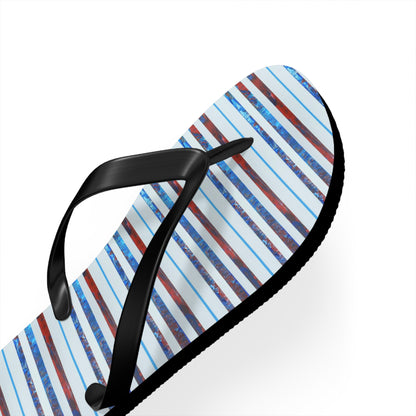 Men's Flip Flops - No. 140 - Thin Blue Line