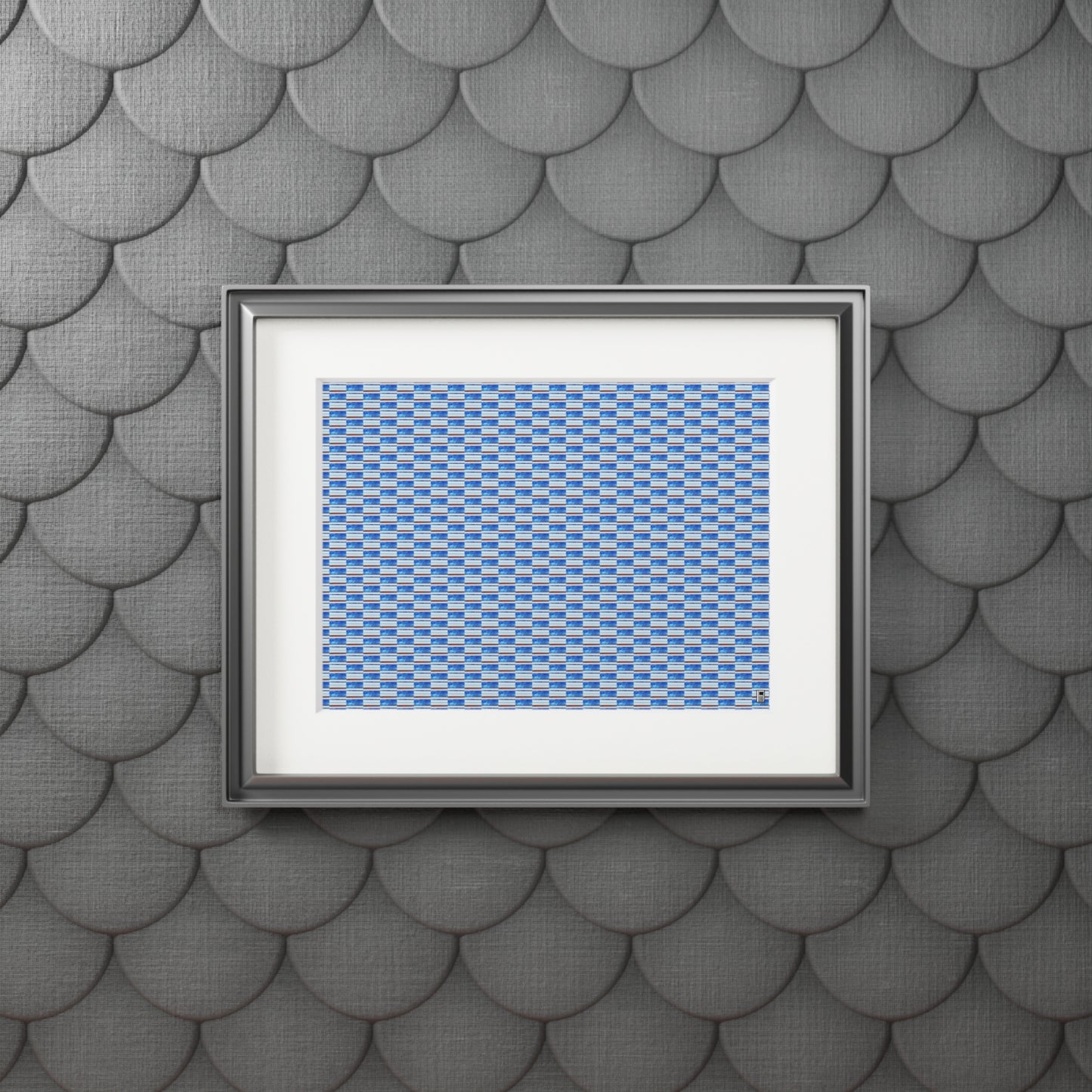 Fine Art Print (Cardboard Frame) - No. 140 - 'Thin Blue Line'