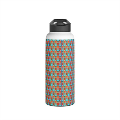 Stainless Steel Water Bottle - No. 133 A - Dyslexic