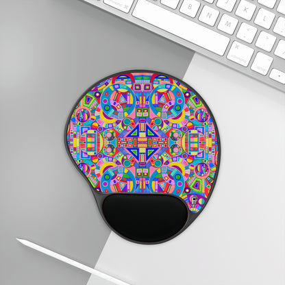 Mouse Pad With Wrist Rest - No. 261