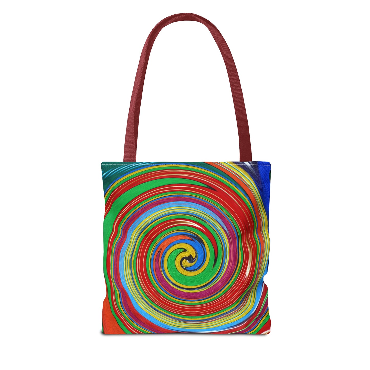 Tote Bag  - No.303 - 'Swirl Blue & Orange'