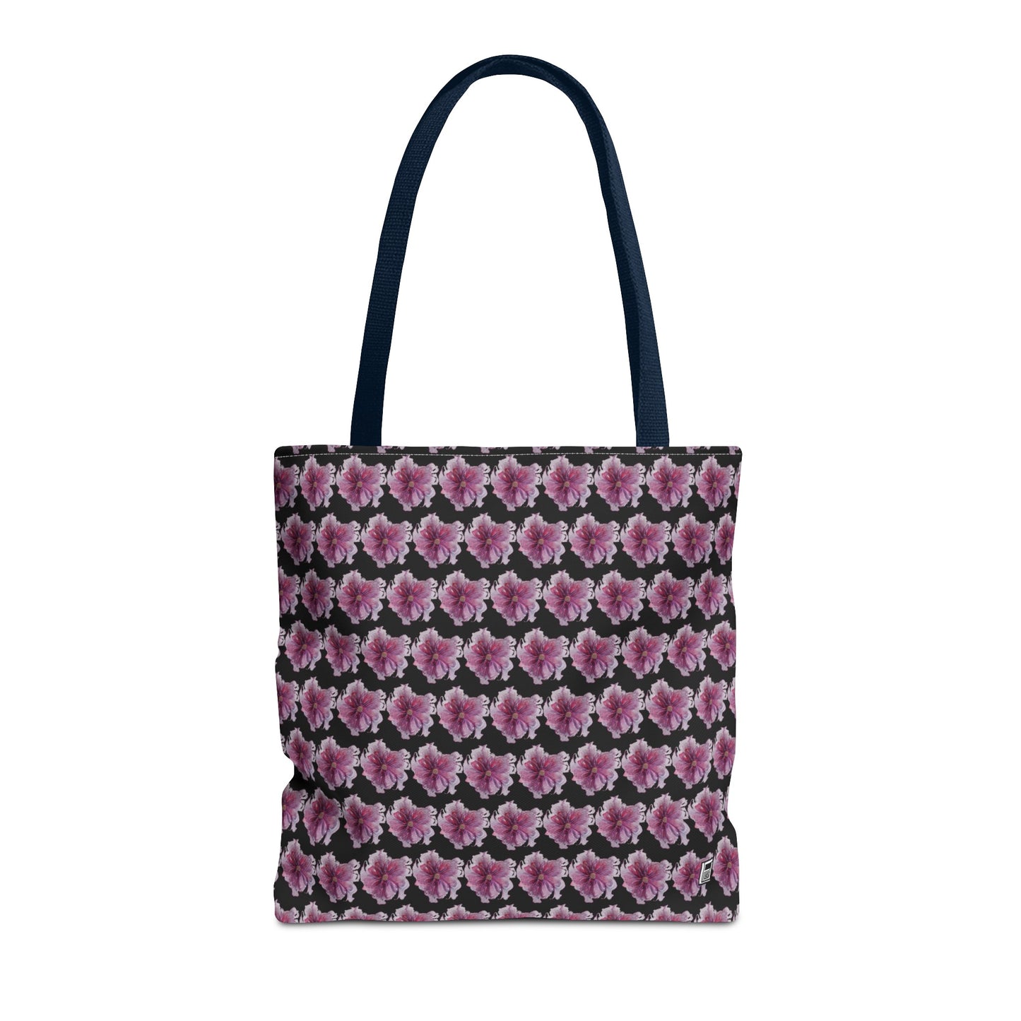 Tote Bag  - No. 269 - Pink & Purple Flower