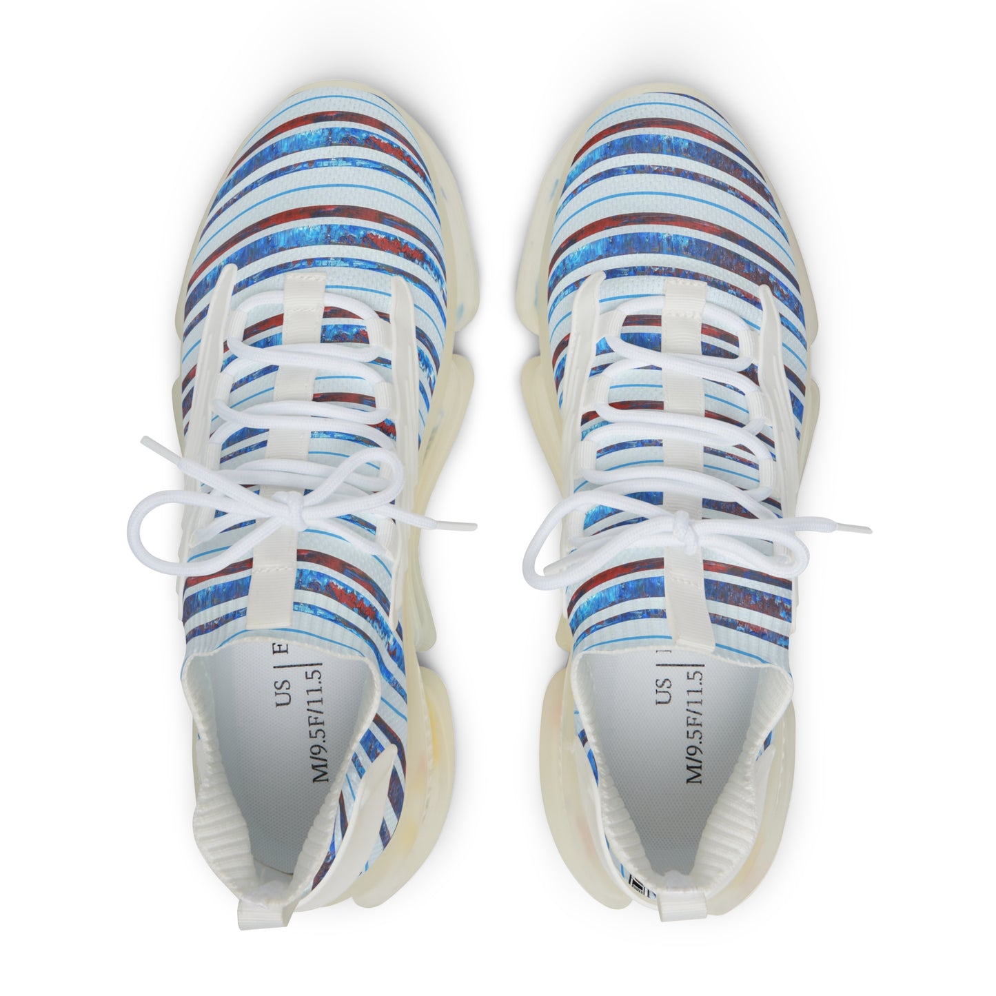 Men's Mesh Sneakers - No. 140 - Thin Blue Line