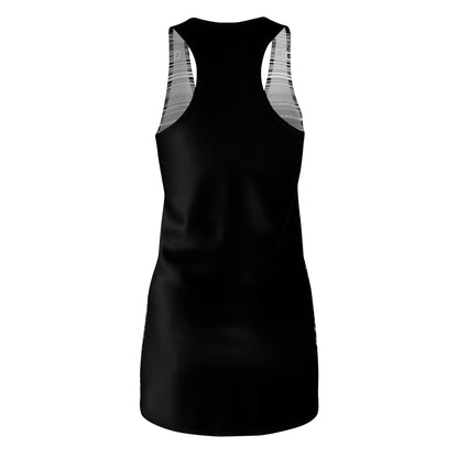 Women's Cut & Sew Racerback Dress - No. 252 A - 'Monochrome'