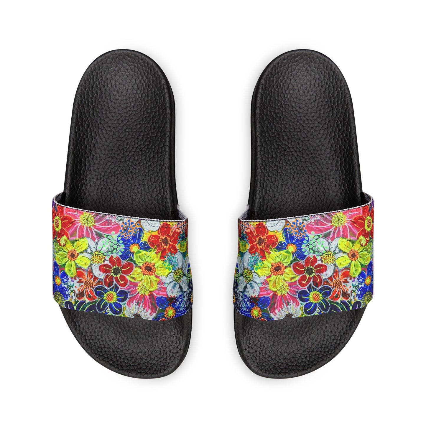 Children's Sliders - No. 241 - Flowers on Pink