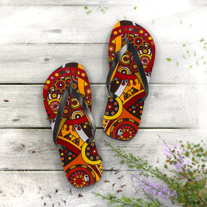 Men's Flip Flops - No. 222 - Clockworks