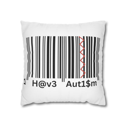 Cushion Pillow Case - No. 310 -  'I have Autism'