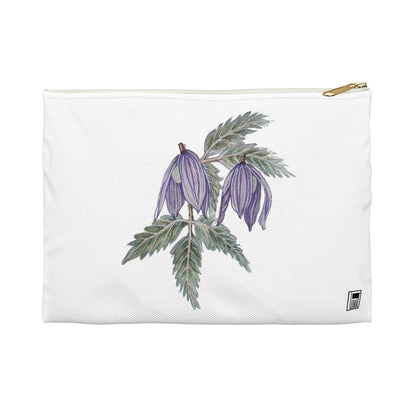 Make Up Bag - No. 270 - Two Purple Drop Flowers