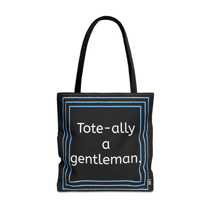 Tote Bag - No. X3 - Tote-ally a gentleman