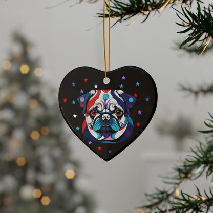 Ceramic Ornament - No. PUG