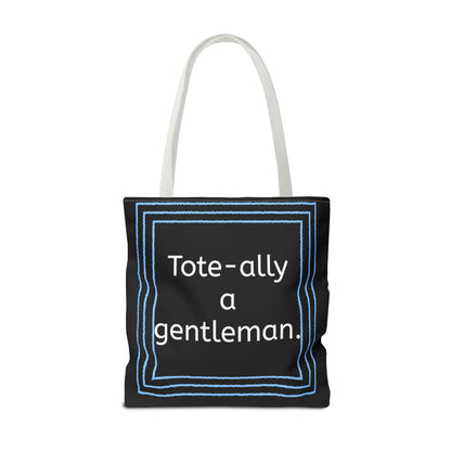 Tote Bag - No. X3 - Tote-ally a gentleman