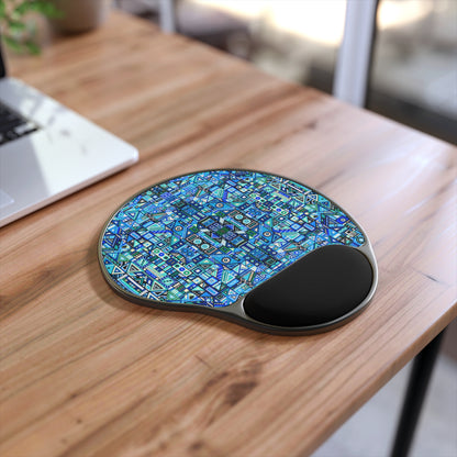 Mouse Pad With Wrist Rest - No. 313 - Routine