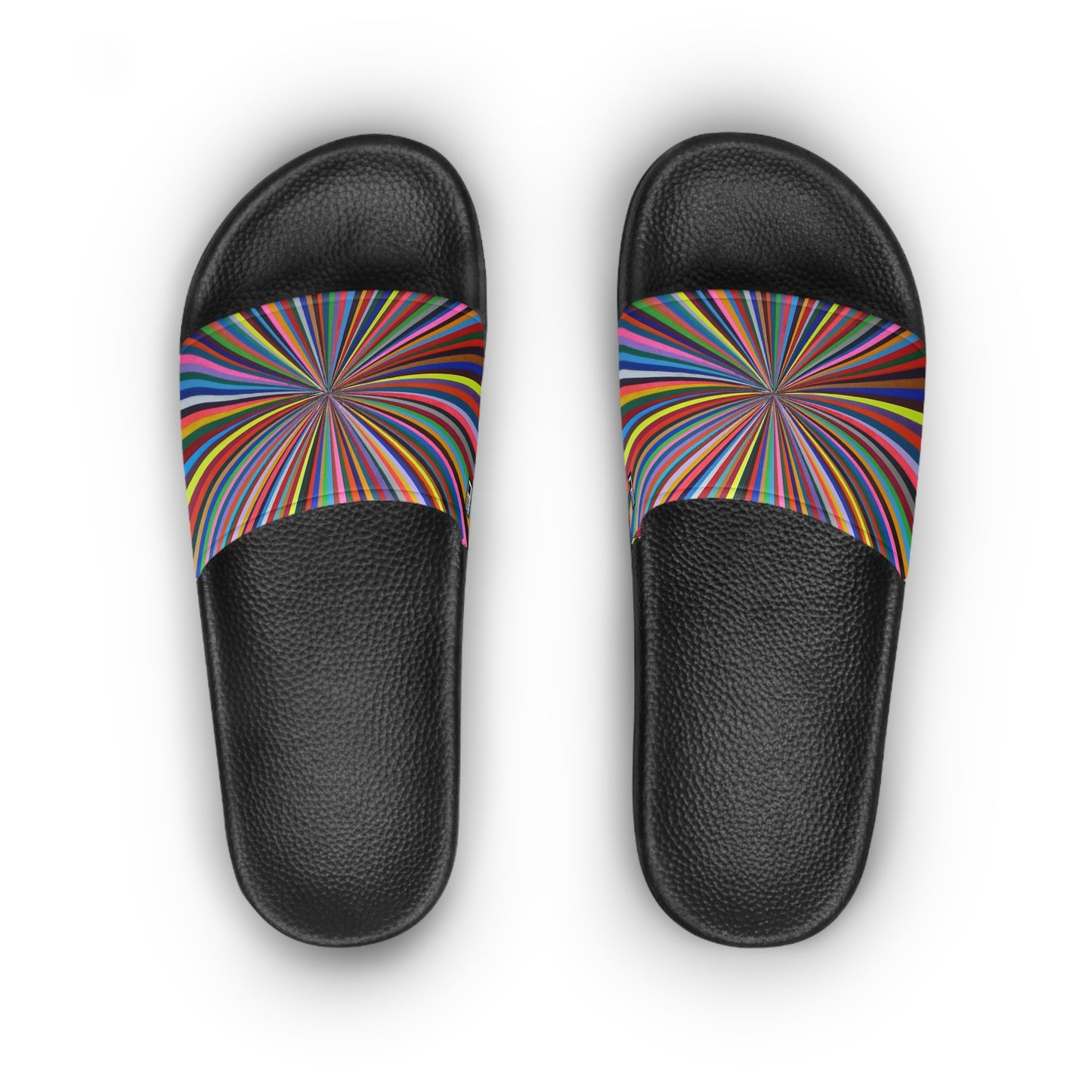 Women's Slide Sandals - No. 205 - 'Spectrum' - By Irish Artist Fiona de Lacy