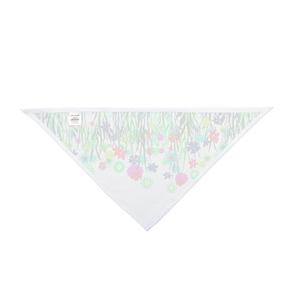 Pet Bandana - No. 301 - Flowers