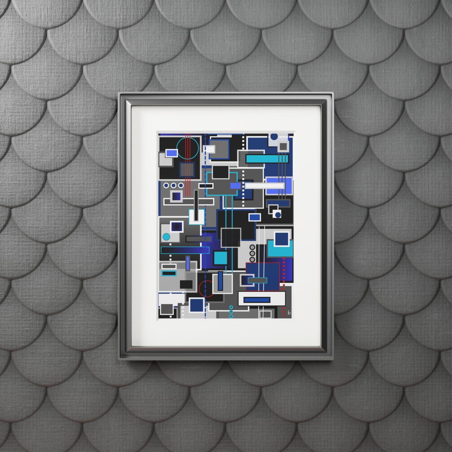 Fine Art Print (Cardboard Frame) - No. 235 - Squared 2