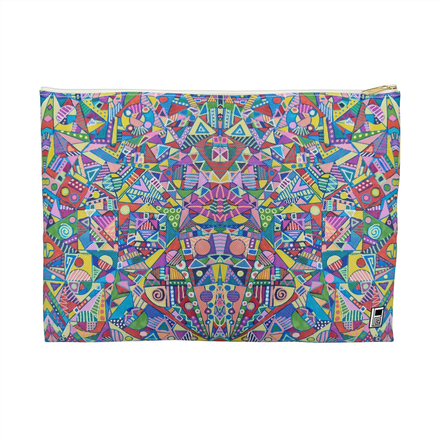 Make Up Bag - No. 254 - Multicoloured Abstract
