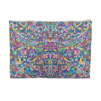 Make Up Bag - No. 254 - Multicoloured Abstract