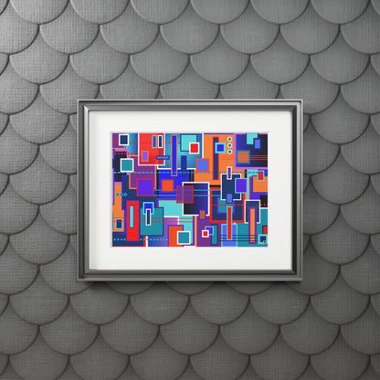 Fine Art Print (Cardboard Frame) - No. 233 - Squared 1