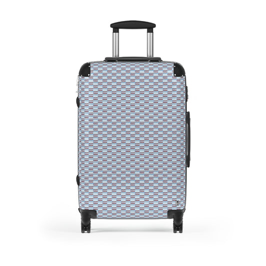 Stylish Suitcase - No. 140 - Thin Blue Line