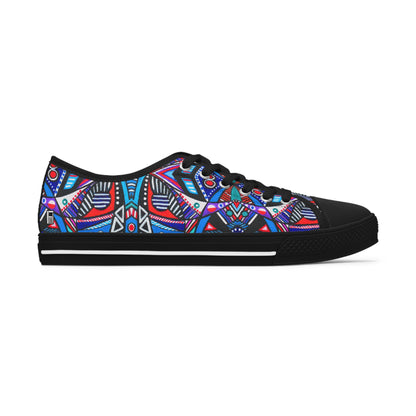 Women's Low Top Sneakers, - No.292 - Abstract