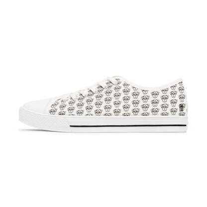 Women's Low Top Sneakers - No. PUG WE