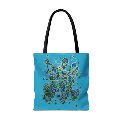 Tote Bag  - No.146 A 'Bird of Paradise' -  By Irish Artist Fiona de Lacy