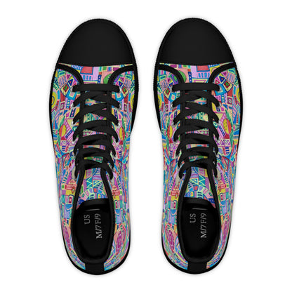 Women's High Top Sneakers, No. 258